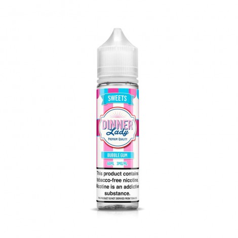Bubblegum 60ml TF Vape Juice - Dinner Lady