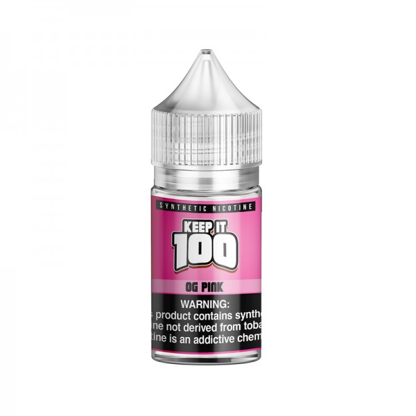 OG Pink 100ml Synthetic Nicotine Vape ...