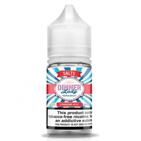 Strawberry Apple 30ml TF Nic Salt Vape Juice - Dinner Lady
