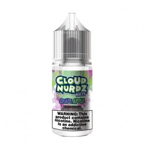 Cloud Nurdz Salts Grape Apple 30ml Nic Salt Vape Juice