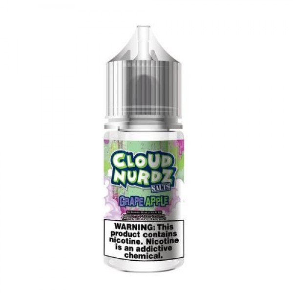 Cloud Nurdz Salts Grape Apple 30ml Nic Salt Vape Juice