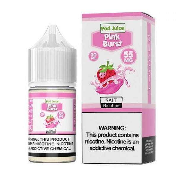 Pod Juice Pink Burst 30ml Nic ...