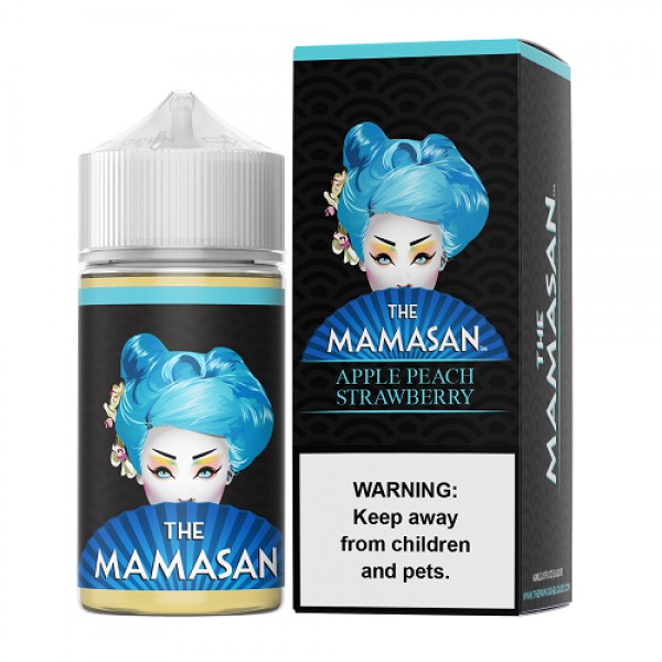 Apple Peach Strawberry 60ml Vape Juice - Mamasan