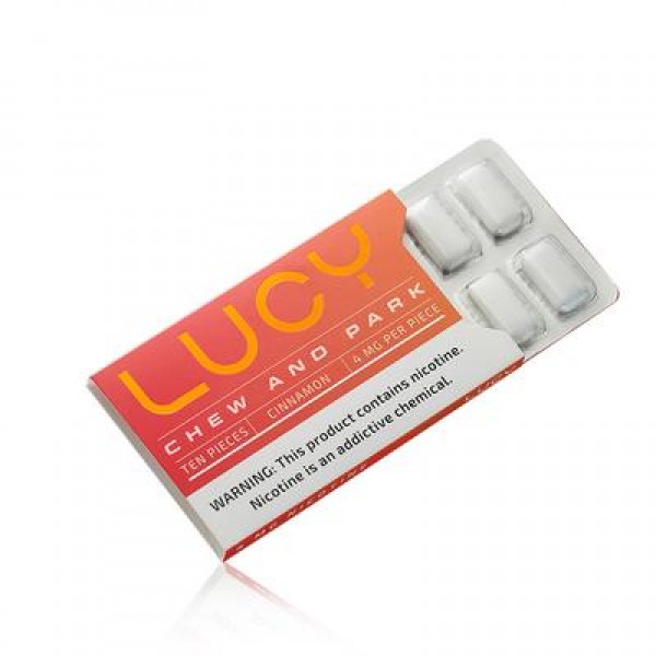 LUCY Nicotine Gum - Cinnamon Flavor ...