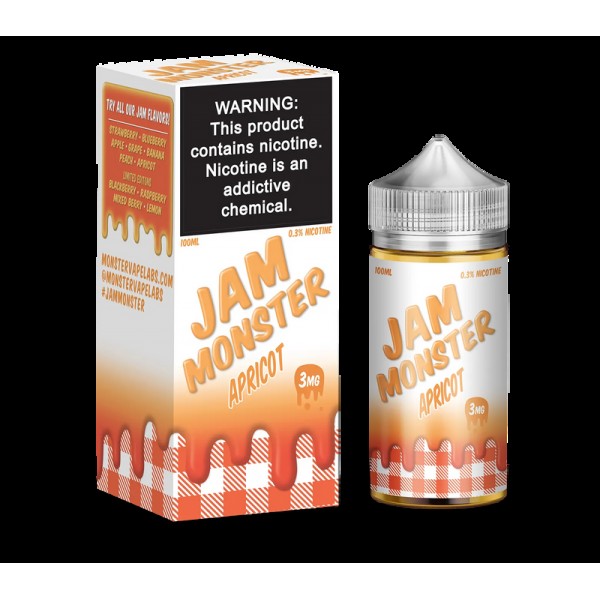 Apricot 100ml - Jam Monster