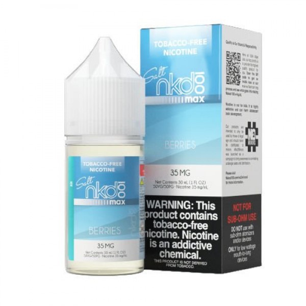 NKD 100 MAX Salts Berries Ice 30ml Nic Salt Vape Juice (TF)