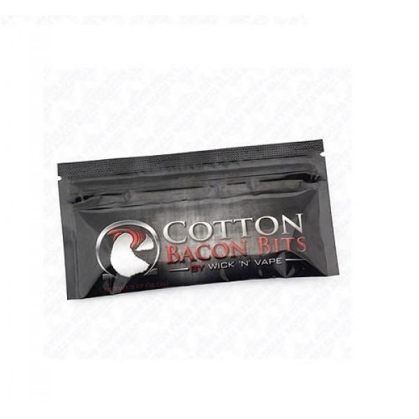 Wick 'n' Vape Organic Cotton Bacon Bits