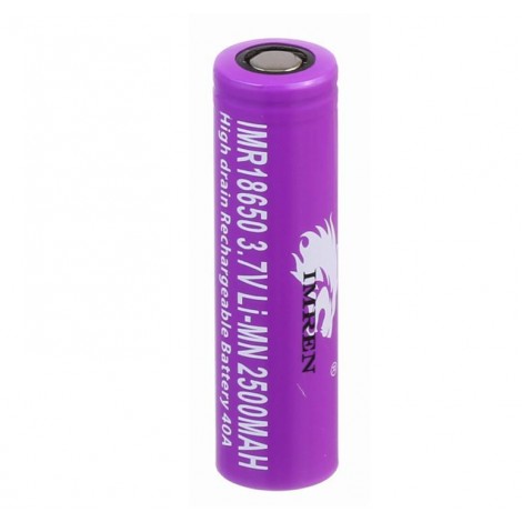 IMREN Imr 18650 2500Mah 3.7 V 40 Amp Battery