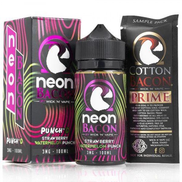Punch'D Wick 'N' Vape 100ml Neon ...