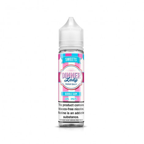 Bubblegum 60ml TF Vape Juice - Dinner Lady