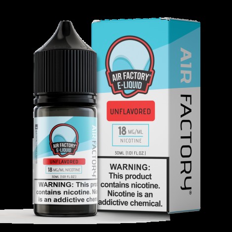 Air Factory Unflavored 30ml Nic Salt Vape Juice