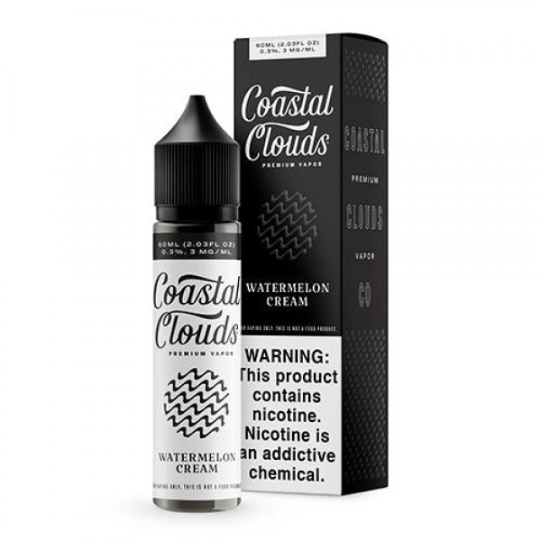 Coastal Clouds Watermelon Cream 60ml Vape ...