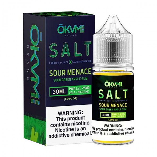 Okami Salts Sour Menace 30ml Nic Salt Vape Juice
