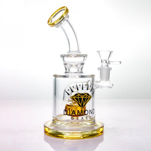 Diamond Glass Cabo 6" Bong - Rig Default Title