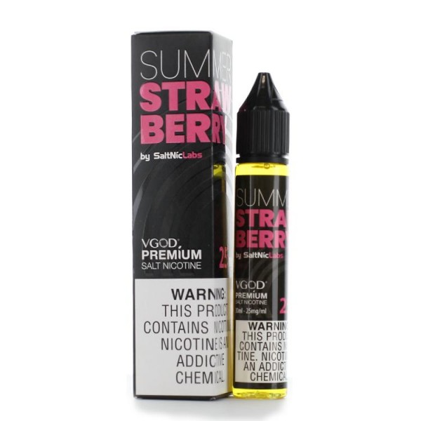 VGOD SaltNic Summer Strawberry 30ml Nic ...