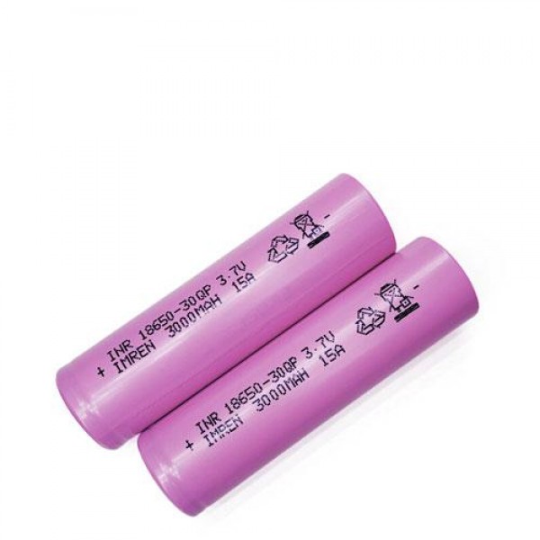 30QP 18650 Battery - Imren (3000mAh ...