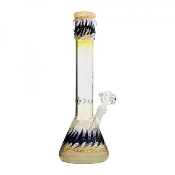 AMG 15" Fumed Glass Beaker Bong