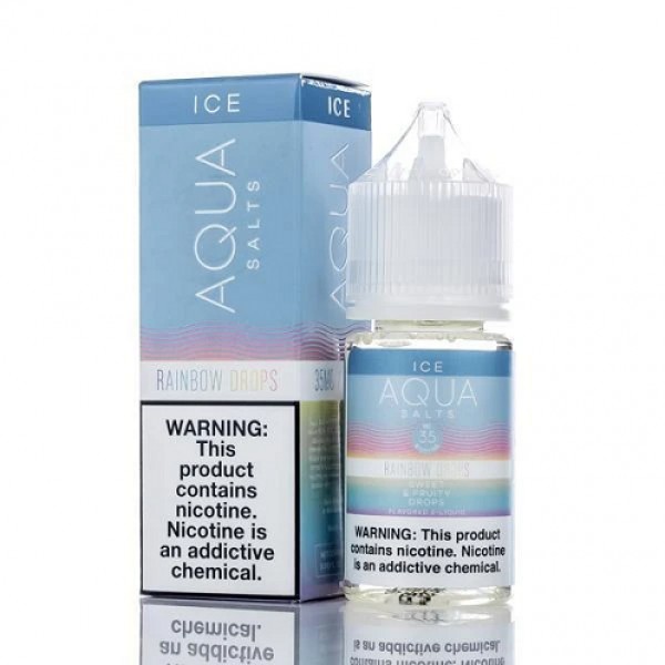 Aqua Synthetic Nicotine Menthol Drops 30ml ...