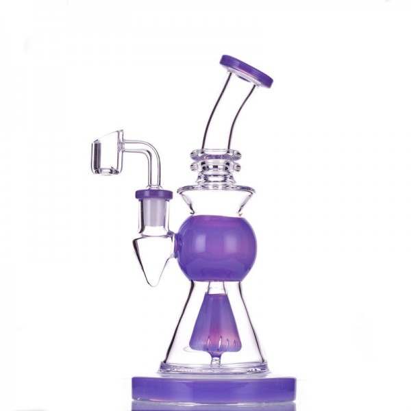 8.5" Slitted Showerhead Dab Rig w- ...