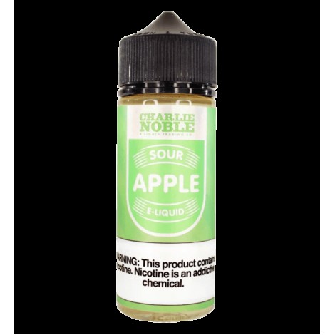 Charlie Noble Sour Apple 120ml Vape Juice