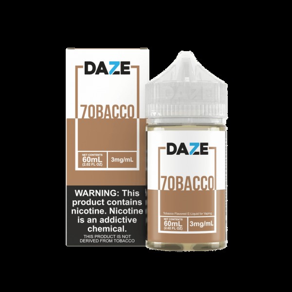 7 Daze Tobacco 60ml Vape Juice