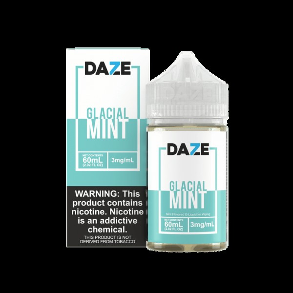 7 Daze Glacial Mint 60ml Vape ...