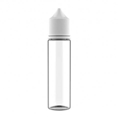 Chubby Gorilla 60ml Unicorn Bottle white w/ clear (V3)