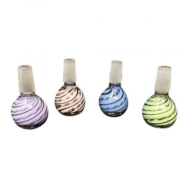14mm Colored Glass Bowl Piece w- ...