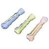 Colored Handmade Glass Chillum w- Stripe