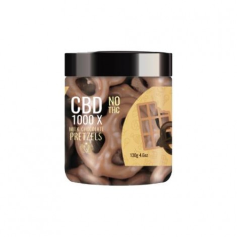 R.A. Royal 1000X CBD Milk Chocolate Pretzels