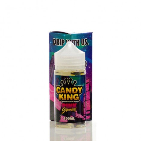 Candy King Vape Juices - Pink Squares (100mL)