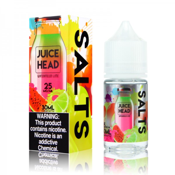 Juice Head Salts Watermelon Lime 30ml Nic Salt Vape Juice