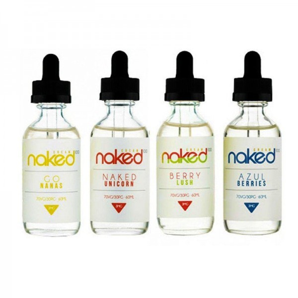 Naked 100 Cream Vape Juice Collection (60ml)