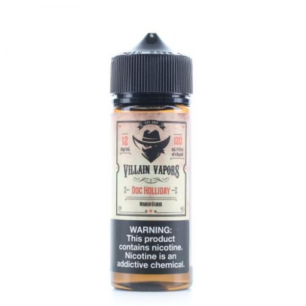 Villain Vapors Doc Holliday 120ml Vape ...