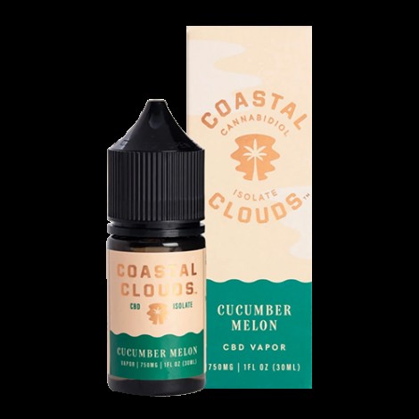 Cucumber Melon 30ml CBD Vape Juice - Coastal Clouds