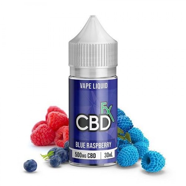 CBDfx Vape Series Blue Raspberry 30ml Vape Juice