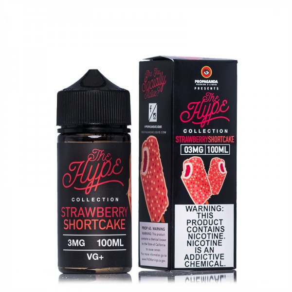 The Hype Strawberry Shortcake 100ml Vape Juice