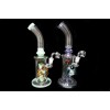 10" Handmade Glass Dab Rig w- Sea Turtle Accents