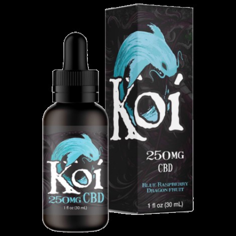 Blue Raspberry Dragon Fruit 30ml CBD Vape Juice - Koi