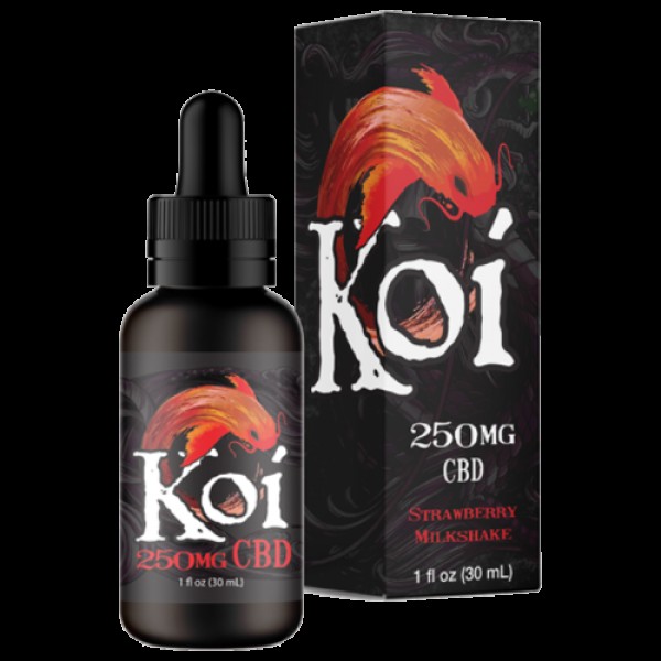 Strawberry Milkshake 30ml CBD Vape Juice - Koi