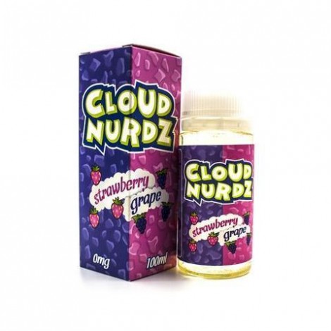 Cloud Nurdz Strawberry Grape 100ml Vape Juice