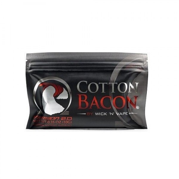 Wick 'N' Vape Organic Cotton Bacon ...