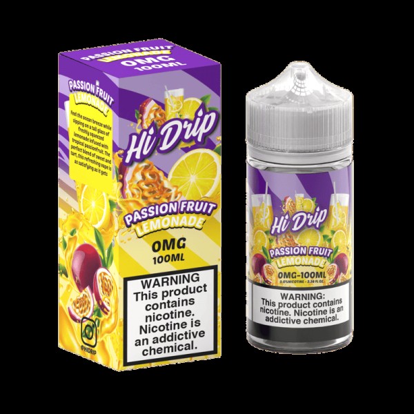 Hi-Drip Passionfruit Lemonade 100ml Vape Juice
